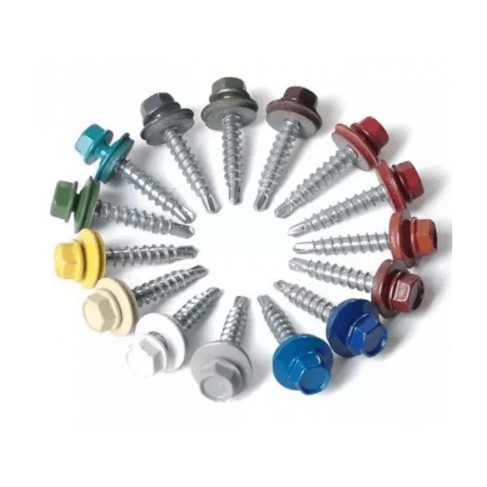 Саморіз покрівельний с EPDM Метал RAL