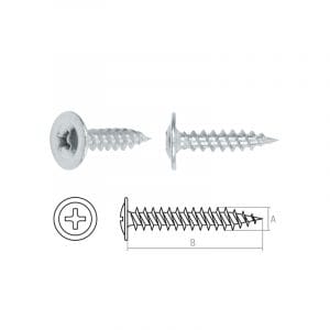 Саморiз прес-шайба ГОСТРИЙ