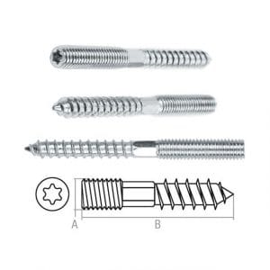 Шуруп сантехнічний