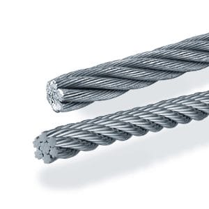 Трос металевий 6*7 FC DIN 3055