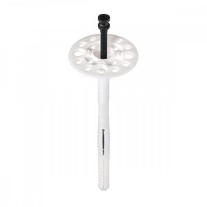 Дюбель з подовженою зоною розпору та поліамідним стержнем