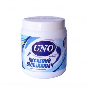 Кисневий відбілювач «UNO» з мірною ложкою 420г
