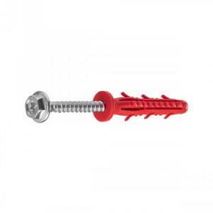 Фасадний дюбель з гвинтом під ключ прес-шайбою