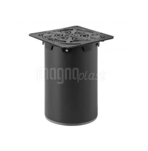 Люк чавунний глухий В-12.5т з телескопом Дн 300 Magnaplast