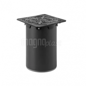 Люк чавунний глухий В-12.5т з телескопом Дн 300 Magnaplast