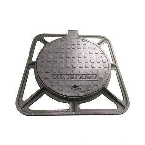 Люк чавунний тип C250 EN124 важкий з мех. обробкою