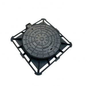 Люк чавунний тип D400 EN124 магістральний з мех. обробкою