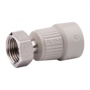 Перехід ППР Ду 20*3/4 з накидною гайкою