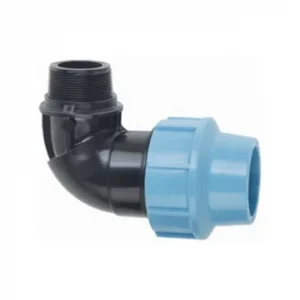 Коліно з зовнішньою різьбою Ду 20-110 Unidelta