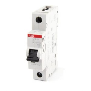 Автоматичний вимикач ABB S201 тип C 6kA 1А-63A