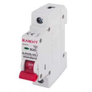 Автоматичний вимикач E.Next e.mcb.stand.45.1 типB 4.5kA
