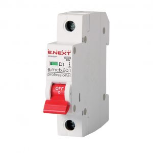 Автоматичний вимикач E.Next e.mcb.pro.60.1 типD 6kA