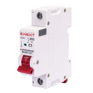 Автоматичний вимикач E.Next e.mcb.stand.60.DC.1 тип DC 6kA