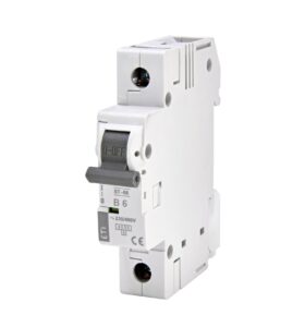 Автоматичний вимикач ETI ST-68 1P В 4.5kA 10A-16A
