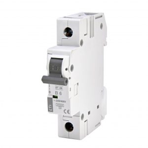 Автоматичний вимикач ETI ST-68 1P В 4.5kA 10A-16A