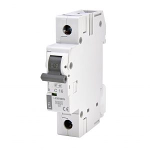 Автоматичний вимикач ETI ST-68 1p С 4.5kA 10A-63A