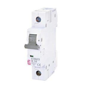 Автоматичний вимикач ETI ETIMAT 6 типВ 6kA 1A-63A