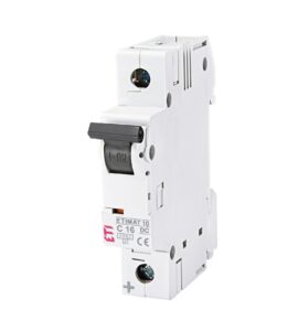 Автоматичний вимикач ETI ETIMAT 10 DC тип С 6kA 1A-50A
