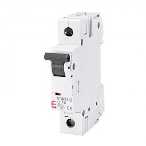 Автоматичний вимикач ETI ETIMAT 10 C 10kA 1А-25A
