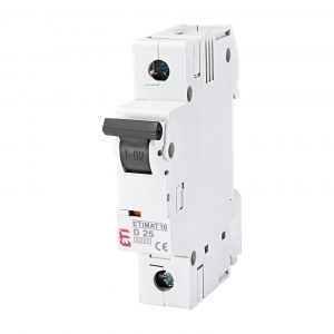 Автоматичний вимикач ETI ETIMAT 10 D 10kA 0.5А-40A