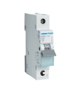 Автоматичний вимикач Hager MBS QC B 6kA 40A-63A