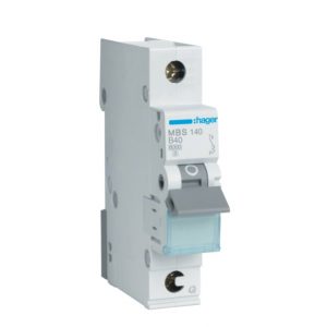 Автоматичний вимикач Hager MBS QC B 6kA 40A-63A