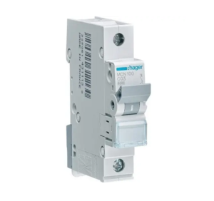 Автоматичний вимикач Hager MCN C 6kA 0.5A-63A