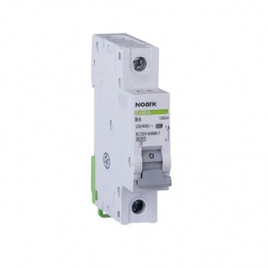 Автоматичний вимикач NOARK Ex9BN 1P B 6kA 1А-63A