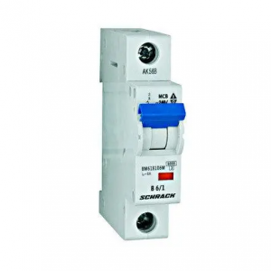 Автоматичний вимикач Schrack BM 1P C 4.5kA 2А-63A