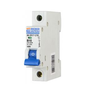 Автоматичний вимикач Аско-Укрем ВА-2017/B 1P B 4.5kA 50А