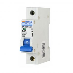 Автоматичний вимикач Аско-Укрем ВА-2017/B 1P B 4.5kA 50А
