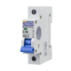 Автоматичний вимикач Аско-Укрем ВА-2017/C 1P C 4.5kA