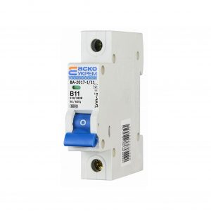 Автоматичний вимикач Аско-Укрем ВА-2017/B 1P B 6kA