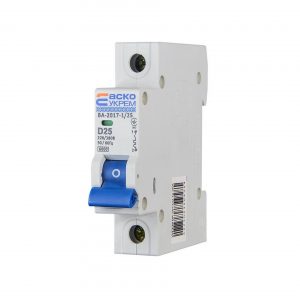 Автоматичний вимикач Аско-Укрем ВА-2017/D 1P D 6kA