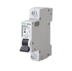 Автоматичний вимикач Промфактор CITY FB1-63 1P C 6kA