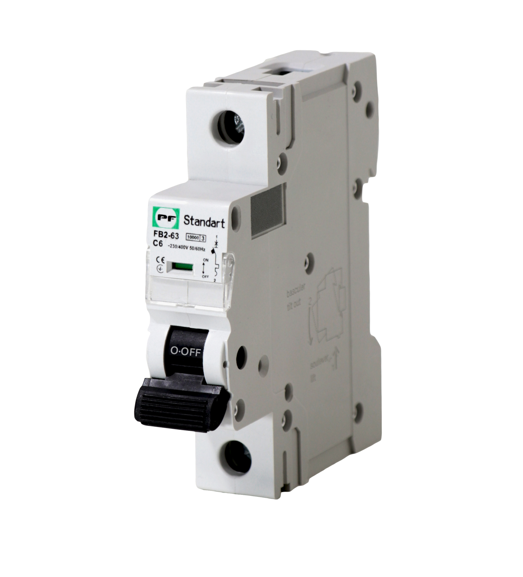 Автоматичний вимикач STANDART FB2-63 1P C 6kA