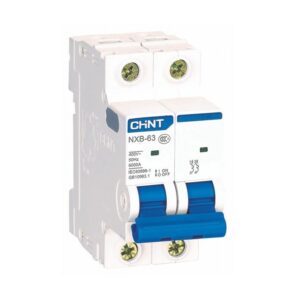 Модульний автоматичний вимикач Chint NXB-63 2P B 6kA