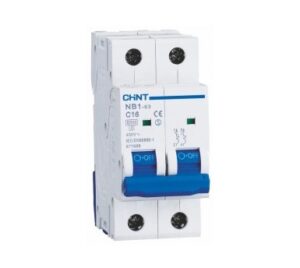 Модульний автоматичний вимикач Chint NB1-63 2P C 6kA