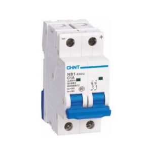 Модульний автоматичний вимикач Chint NB1-63DC 2P 6kA