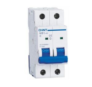 Модульний автоматичний вимикач Chint NB1-63H 2P 10kA