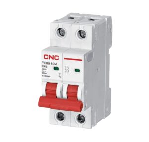 Модульний автоматичний вимикач CNC YCB9-80M 2Р B 6kA