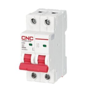 Модульний автоматичний вимикач CNC YCB9-80DM 2Р С 6kA
