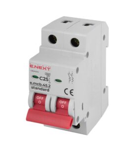 Автоматичний вимикач E.Next e.mcb.stand.45.2 C 4.5kA