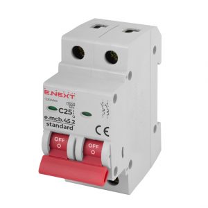 Автоматичний вимикач E.Next e.mcb.stand.45.2 C 4.5kA