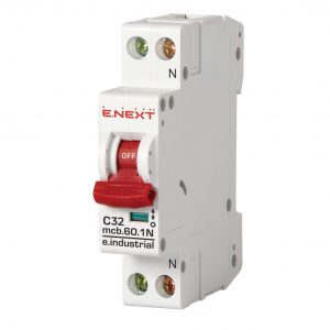 Автоматичний вимикач e.industrial.mcb.60.1N 1р*N 6kA