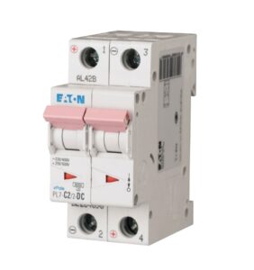Автоматичний вимикач Eaton PL7-C-DC 10kA 2A-50A