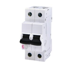 Автоматичний вимикач ETIMAT S4 2P C 4.5kA 10A-63A