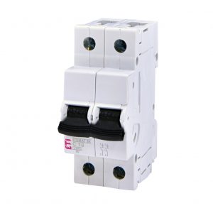 Автоматичний вимикач ETIMAT S4 2P C 4.5kA 10A-63A