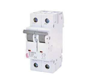 Автоматичний вимикач ETI ETIMAT 6 D 6kA 2A-40A