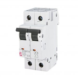 Автоматичний вимикач ETI ETIMAT P10 C 10kA 2A